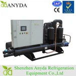 25 톤 90 Kw 수냉식 저온 냉각제 냉각기 -5 C 콘센트